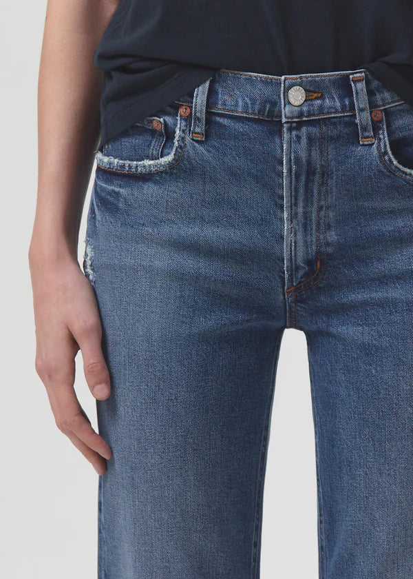 Kye Mid Rise Straight Crop - Notion by AGOLDE — view 5
