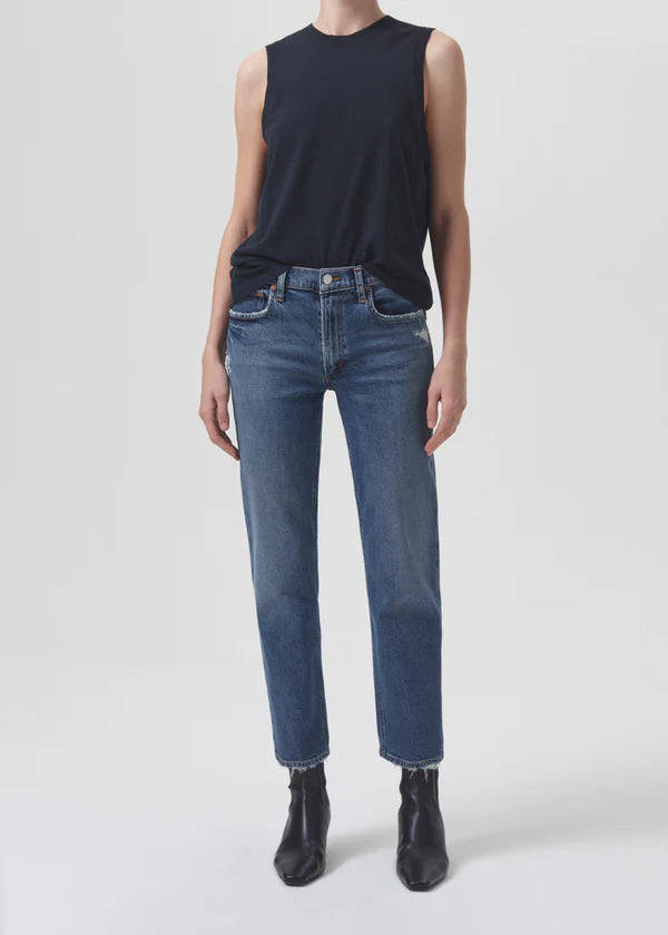 Kye Mid Rise Straight Crop - Notion by AGOLDE | 25 South Boutiques