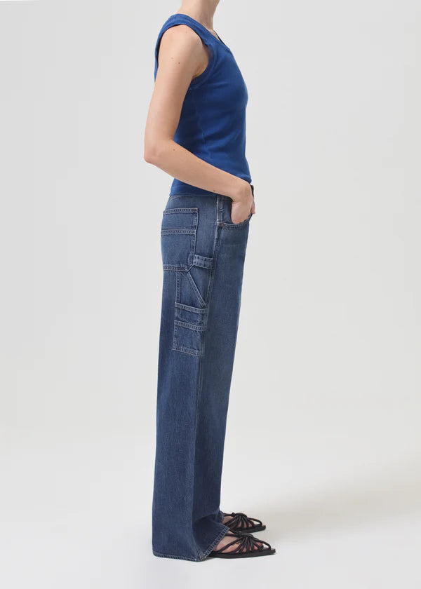 Magda Denim Carpenter - Darkness by AGOLDE — view 3