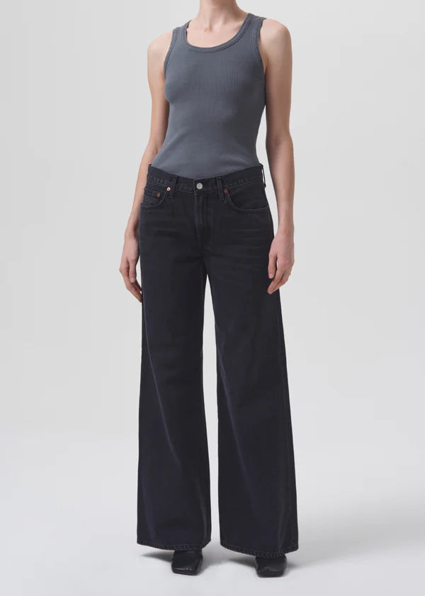 Clara Low Rise Baggy Flare - Mascara by AGOLDE | 25 South Boutiques