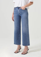 Harper Crop Jean - Moor by AGOLDE — view 4