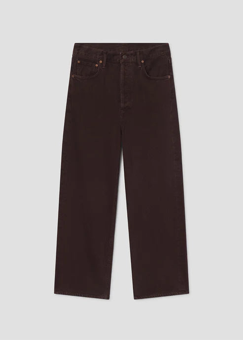 Ren High Rise Wide Leg Jean - Sloe Berry by AGOLDE — view 6