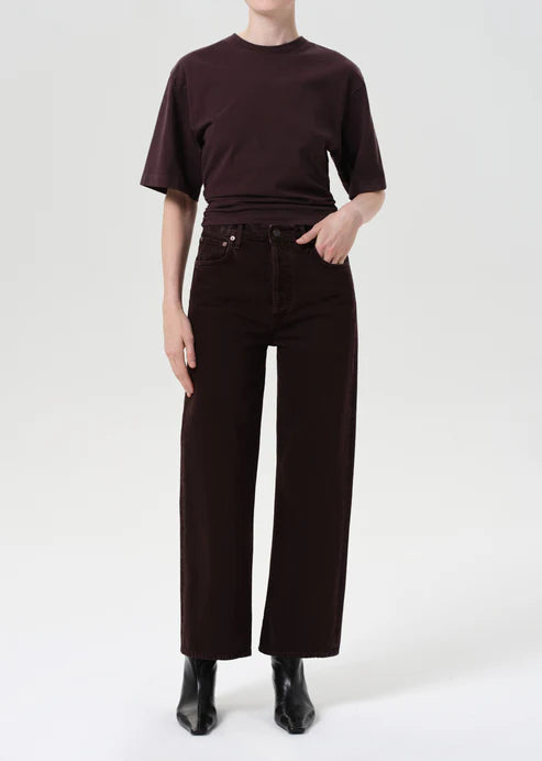 Ren High Rise Wide Leg Jean - Sloe Berry by AGOLDE | 25 South Boutiques
