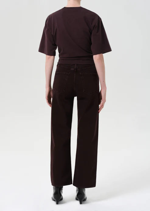 Ren High Rise Wide Leg Jean - Sloe Berry by AGOLDE — view 5