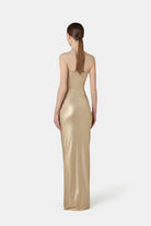 Jiro Gown - Gold by Chiara Boni — view 4
