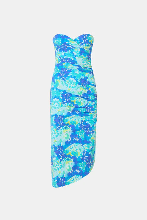 Kisho Midi Dress - Maldivian by Chiara Boni — view 5