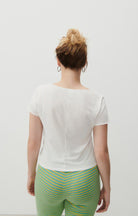 Aksun T Shirt - White by American Vintage — view 3