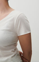 Aksun T Shirt - White by American Vintage — view 4