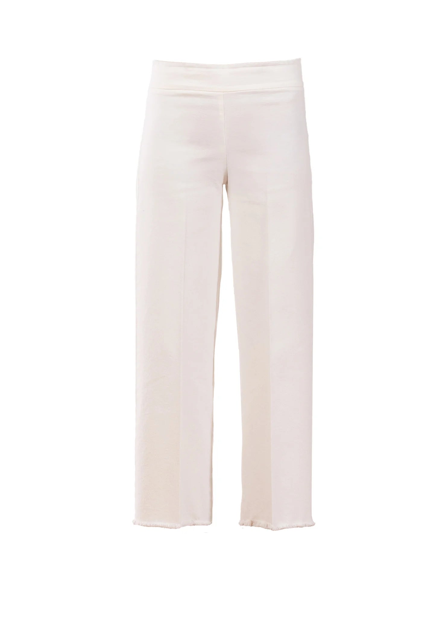 Alex Pant - White Denim by Avenue Montaigne — view 4