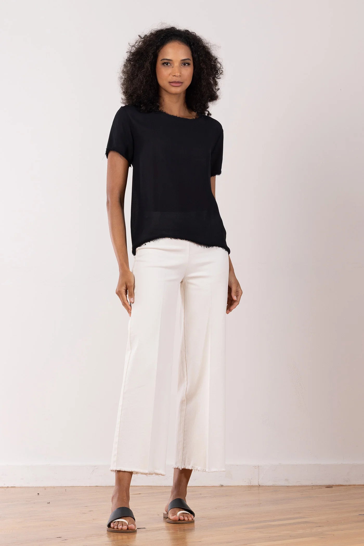 Alex Pant - White Denim by Avenue Montaigne | 25 South Boutiques