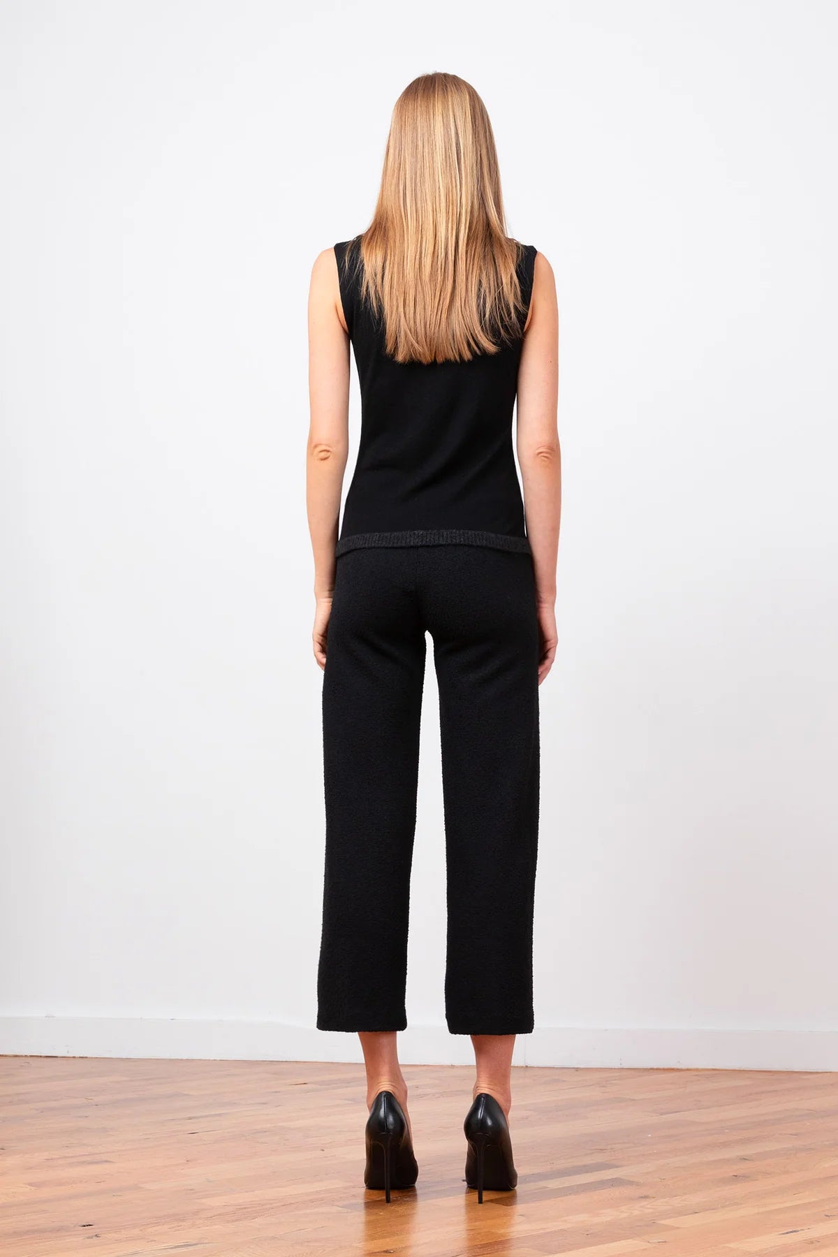 Alex Boucle Pant - Black by Avenue Montaigne — view 3