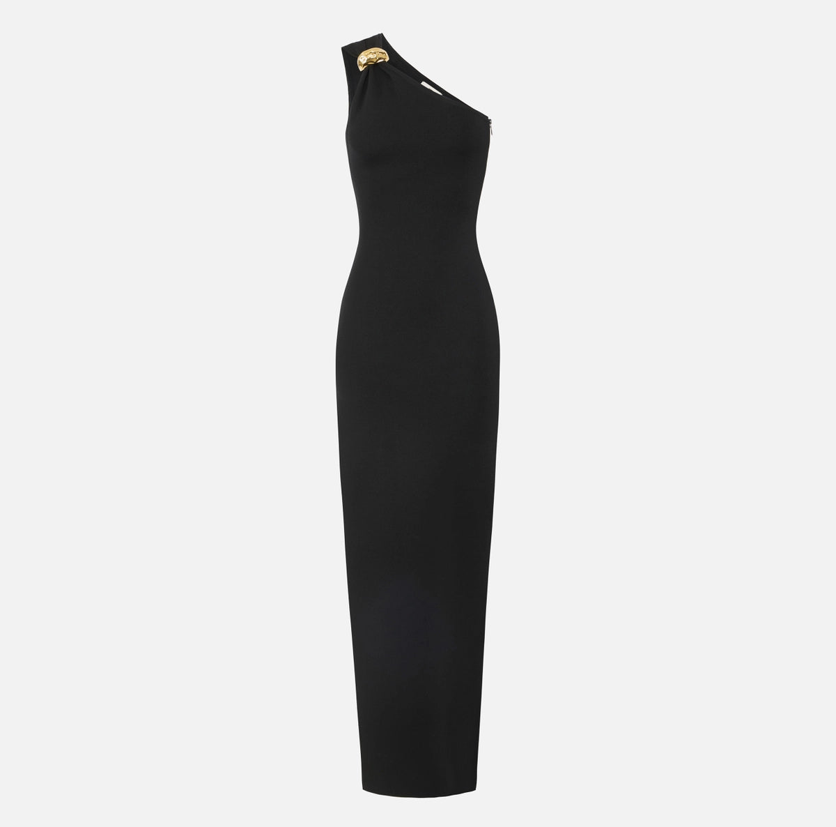Red Carpet Full Milano Stitch Knit Dress - Black by Elisabetta Franchi — view 5
