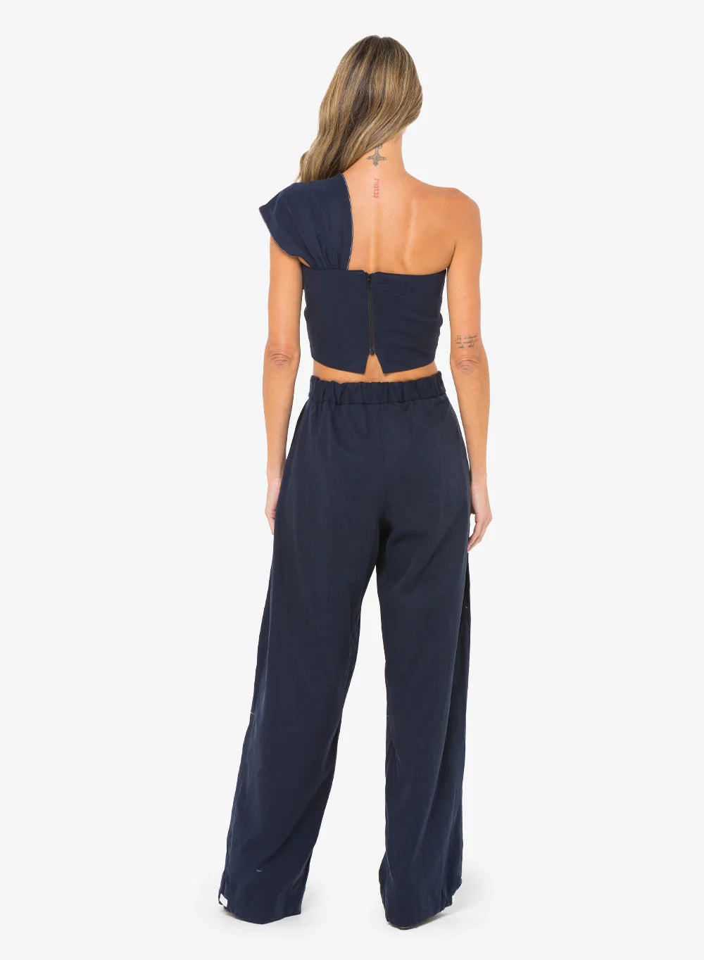 Jill Trousers - Navy by Just Bee Queen — view 3