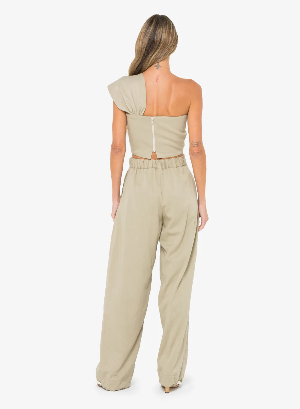 Jill Trousers - Pistachio by Just Bee Queen — view 3