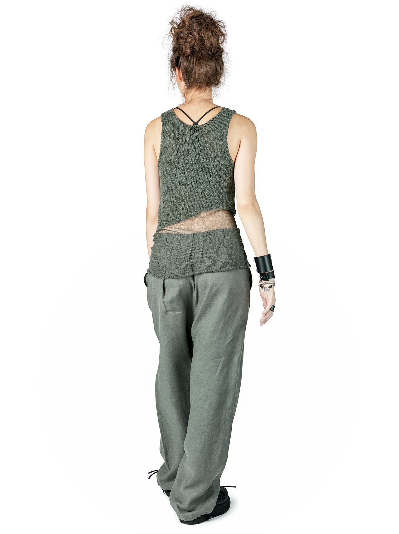 Anica Top - Smoke Green by Studio B3 — view 4