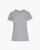 Slub Jersey Chroma Wash Schoolboy Short Sleeve Crew - Shark by ATM — view 5