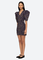 Delphine Mini Dress - Blue by Sea NY — view 3