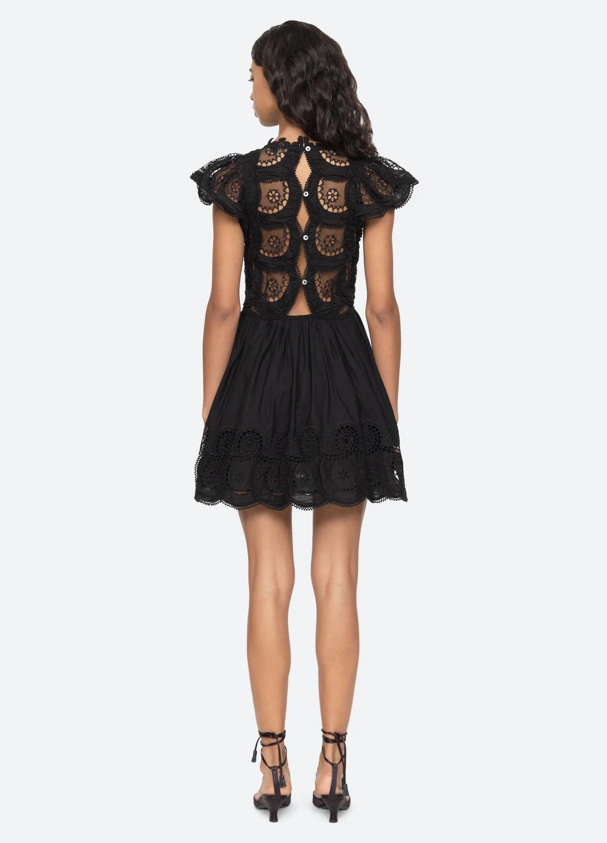 Drea Mini Dress - Black by Sea NY — view 5