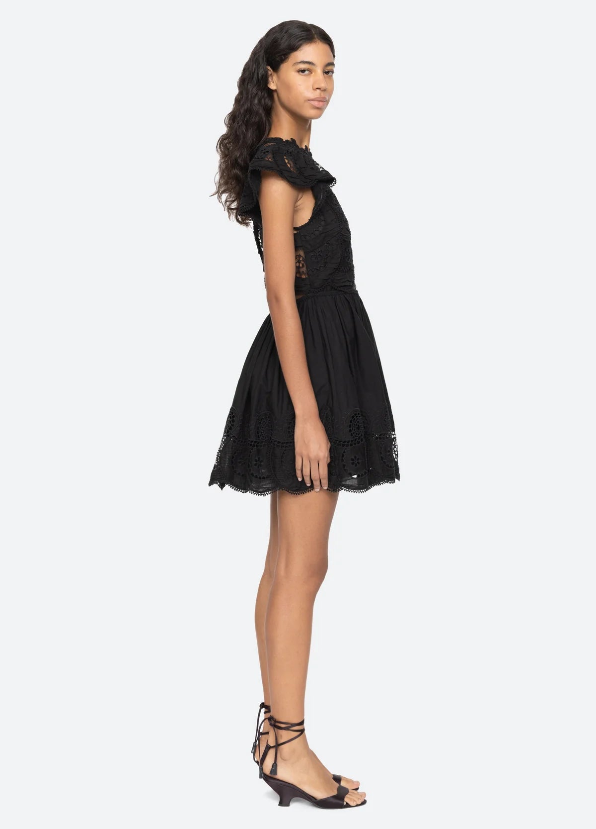 Drea Mini Dress - Black by Sea NY — view 4