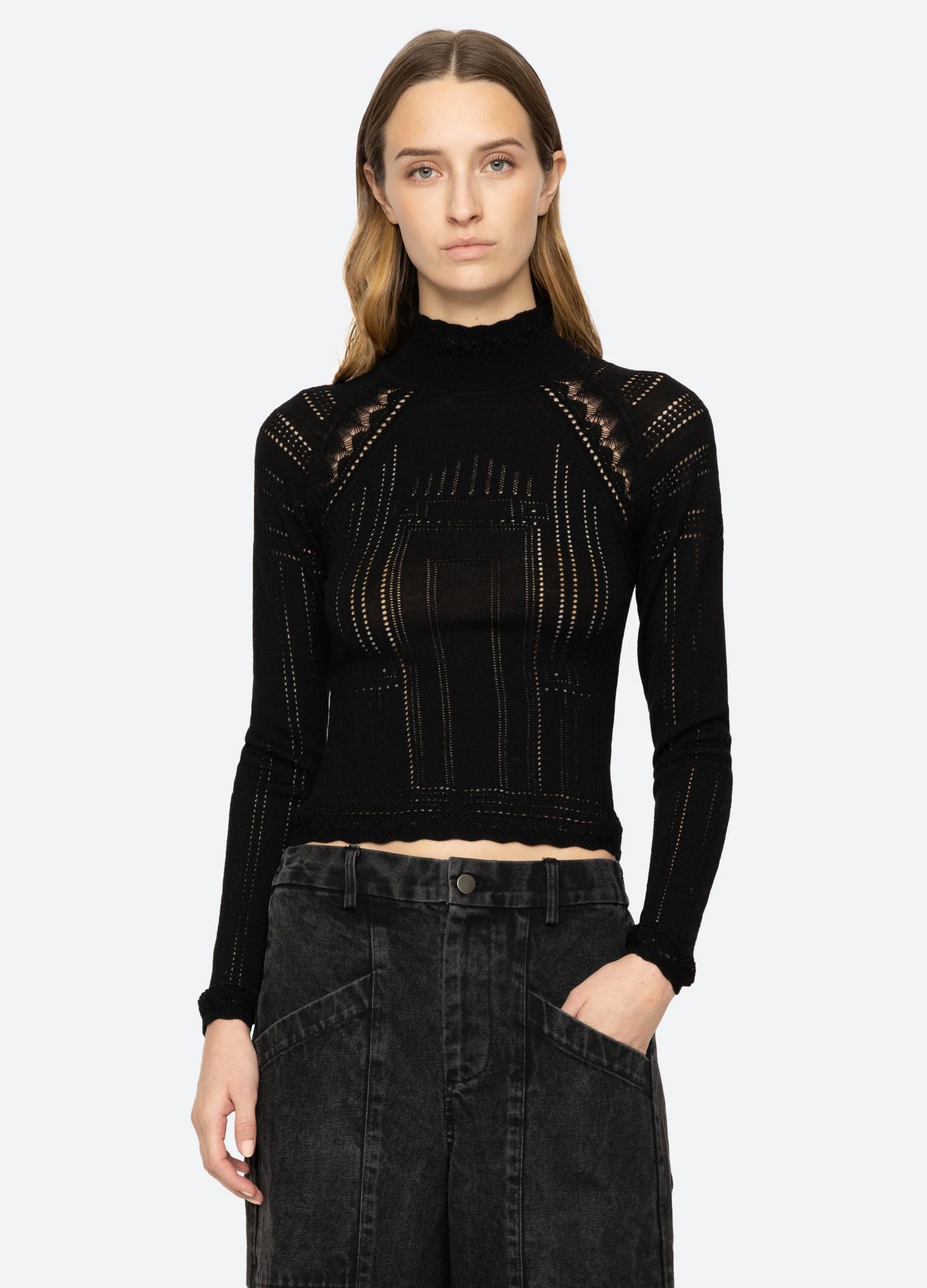 Paxton Turtleneck - Black by Sea NY | 25 South Boutiques
