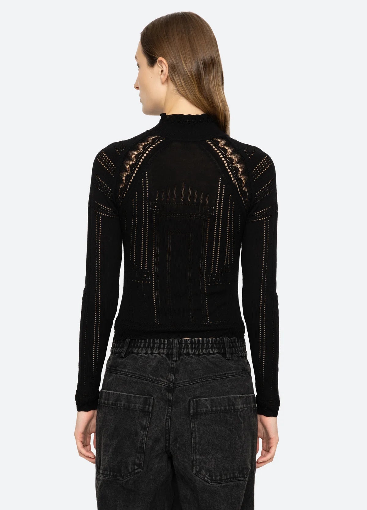 Paxton Turtleneck - Black by Sea NY — view 4