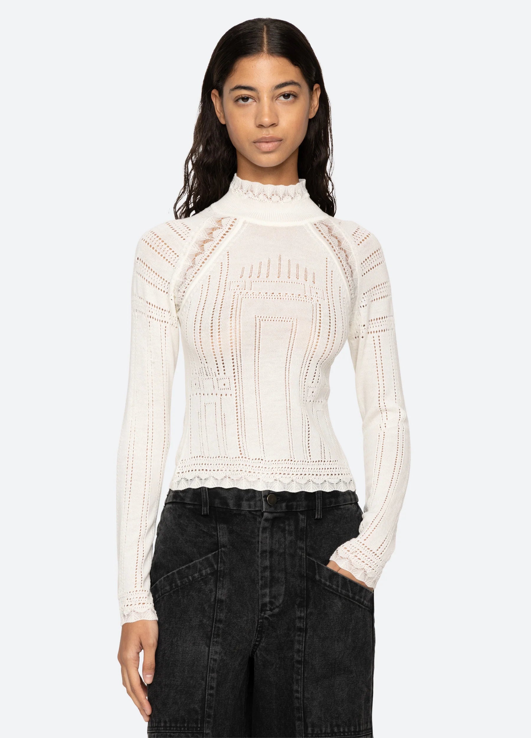 Paxton Turtleneck - Cream by Sea NY | 25 South Boutiques
