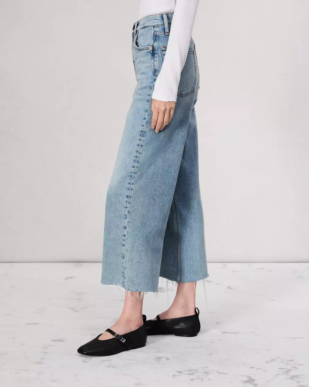 Andi Ankle Wide-Leg Jean - Cecilia by Rag & Bone — view 3