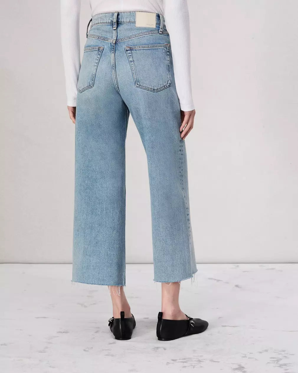 Andi Ankle Wide-Leg Jean - Cecilia by Rag & Bone — view 4