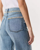 Andi Embellished Ankle-Length Wide-Leg Jeans - Pacific Jewel by Rag & Bone — view 3