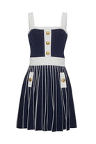 Aurora Mini Dress - Navy by Cara Cara — view 3