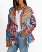 Joan Reversible Wrap Binded Sherpa Jacket - Maybourn Scarf by Johnny Was | 25 South Boutiques