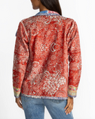 Joan Reversible Wrap Binded Sherpa Jacket - Maybourn Scarf by Johnny Was — view 5