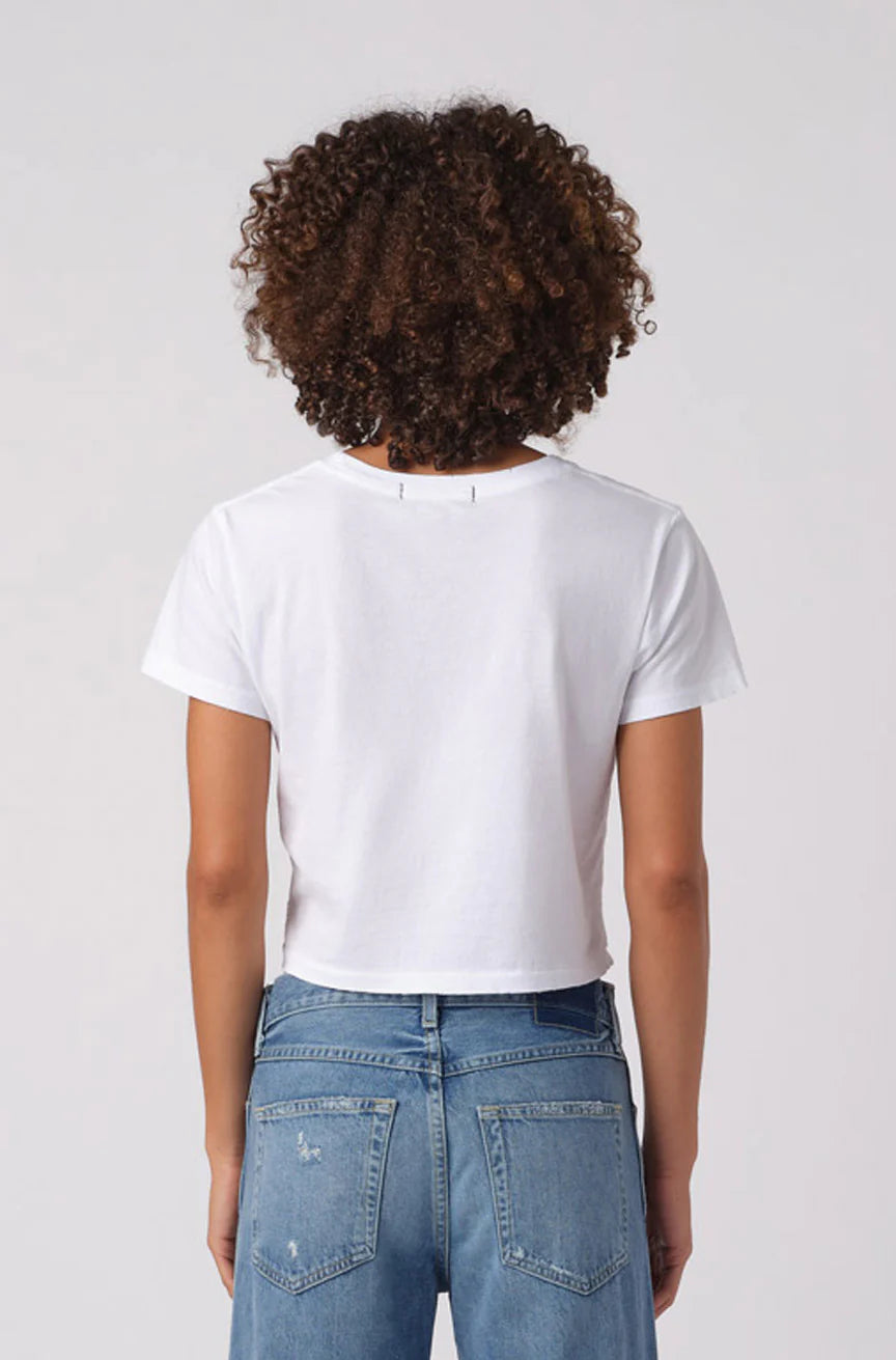 Babe Tee - White by AMO — view 3