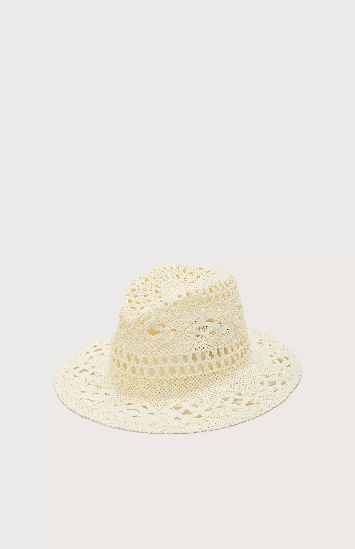 Perforated Straw Hat - Cream by Seventy Venezia | 25 South Boutiques