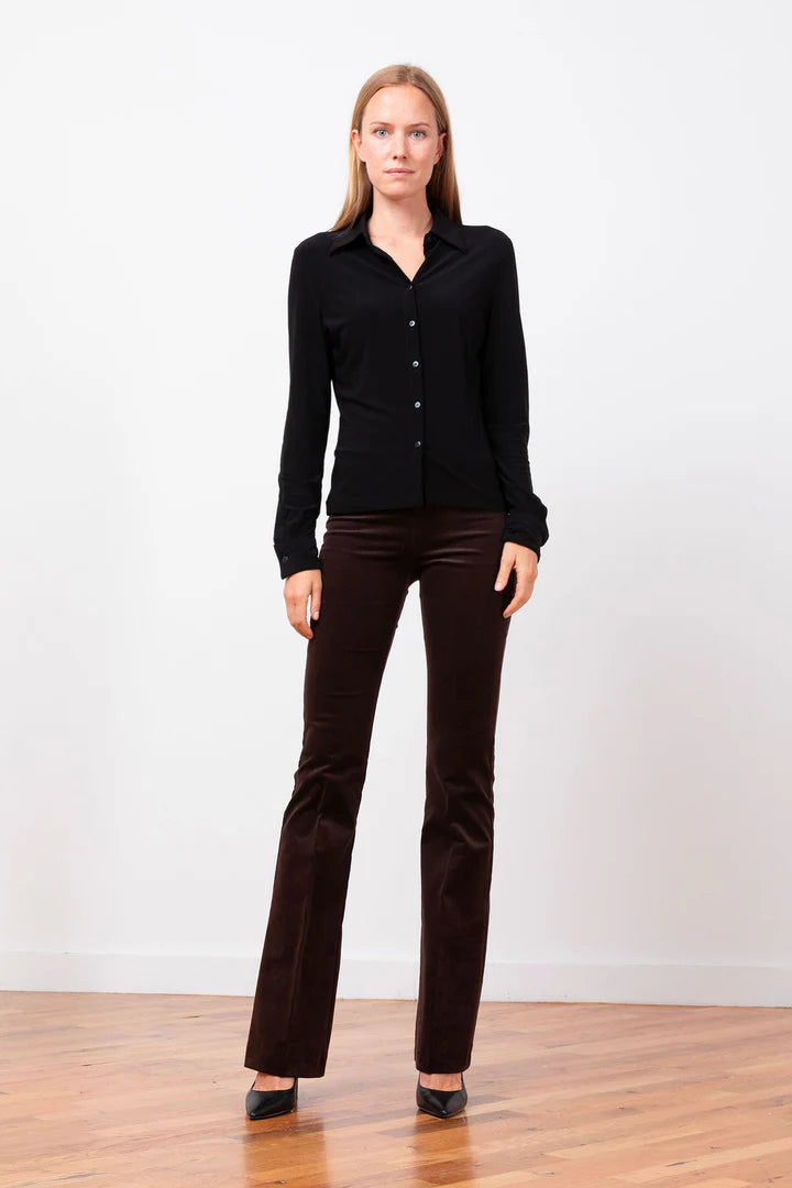 Bellini Fine Corduroy Pants - Brown by Avenue Montaigne | 25 South Boutiques