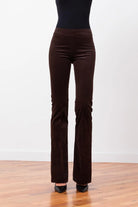 Bellini Fine Corduroy Pants - Brown by Avenue Montaigne — alternate view