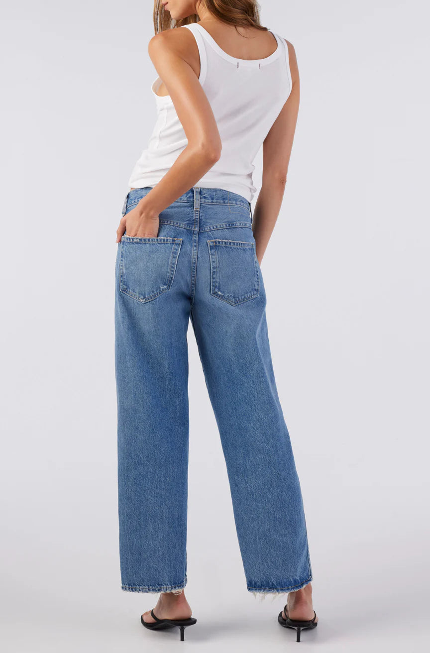 Billie Wide Straight Leg - My Love by AMO — view 3