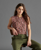 Kate Sweater Vest - Multi by Steve Madden — view 3