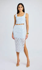 Rave Sequin Lace Skirt - Opal by Generation Love | 25 South Boutiques