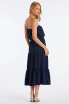 Serafina Strapless Dress - Navy by Bishop + Young — view 3
