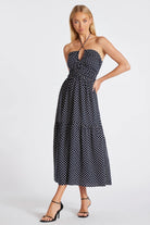 Aeries Halter Dress - Clover Print by Bishop + Young | 25 South Boutiques