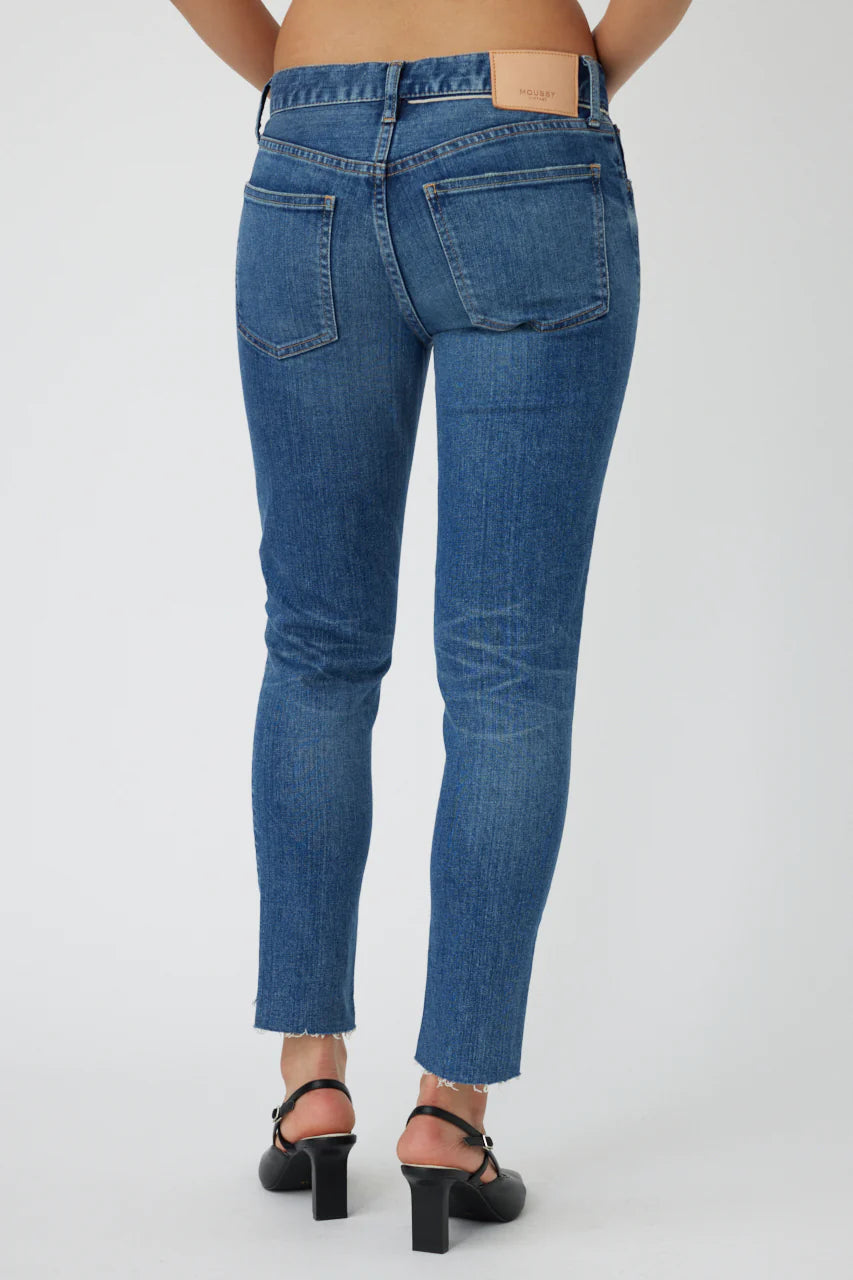 Cerritos Skinny - Light Blue by Moussy — view 3