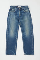 Minneola Low Rise Straight - Dark Blue by Moussy — view 5