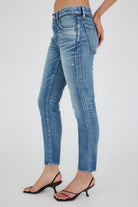 Roseleigh Skinny - Dark Blue by Moussy — alternate view
