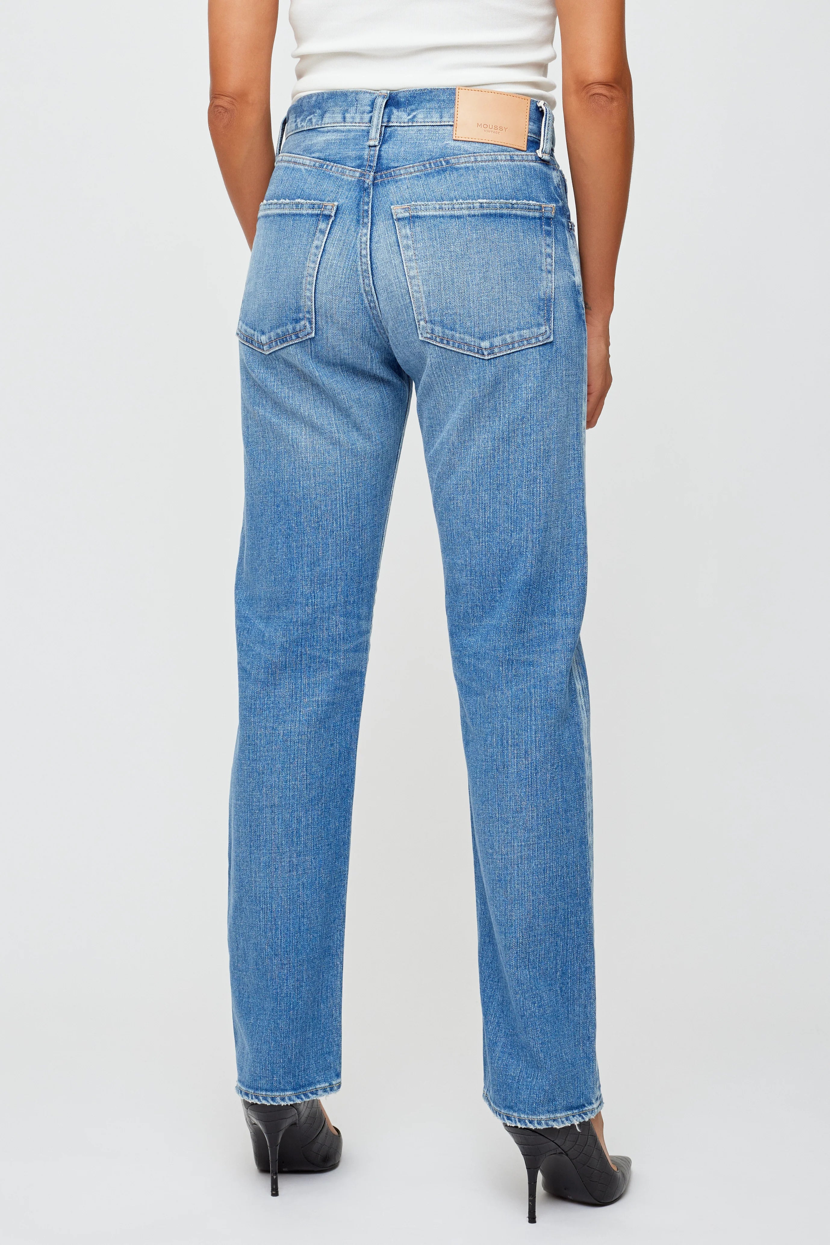 Nichols Straight - Light Blue by Moussy — view 3