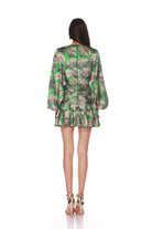 Bedouin Mini Dress - Green by Bronx And Banco — view 3