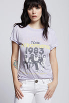 Def Leppard Pyromania 1983 Tour Tee - Lilac by Recycled Karma | 25 South Boutiques