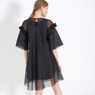 Cyngus Dress - Black by Marie Saint Pierre — alternate view