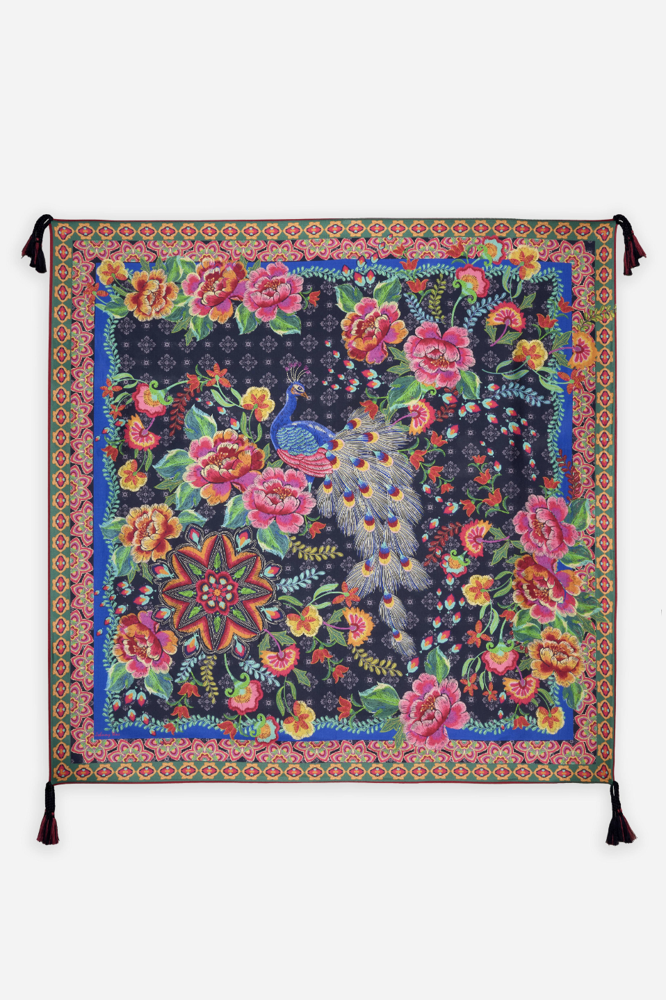 Darnahta Silk Scarf by Johnny Was | 25 South Boutiques