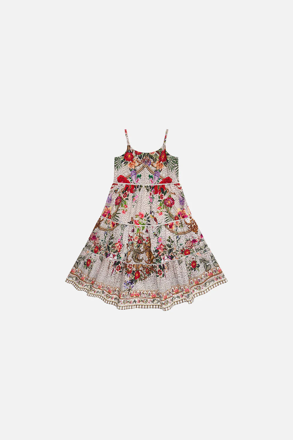 Kids High Low Hem Dress - Leos Bouquet by Camilla — alternate view